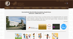 Desktop Screenshot of bartokzi.hu